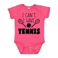 thumbnail image 1 of Inktastic I Can't, I Have Tennis Boys or Girls Baby Bodysuit, 1 of 5