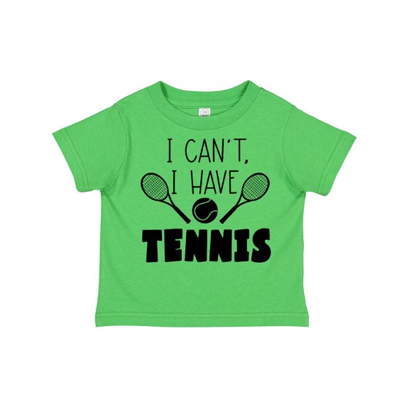 Inktastic I Can't, I Have Tennis Boys or Girls Toddler T-Shirt