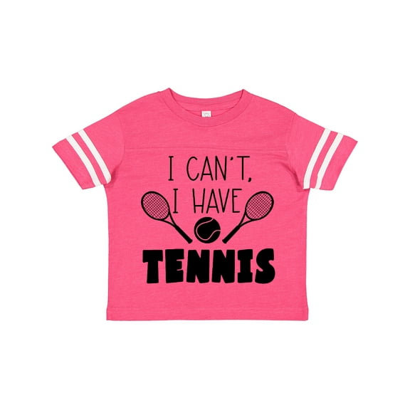Inktastic I Can't, I Have Tennis Boys or Girls Toddler T-Shirt
