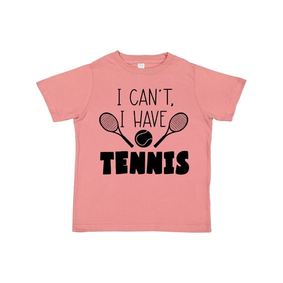 Inktastic I Can't, I Have Tennis Boys or Girls Toddler T-Shirt