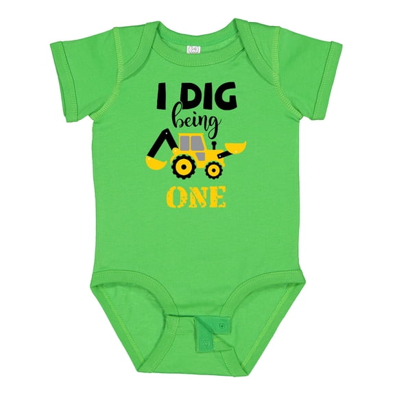 Inktastic I Dig Being One Boys Baby Bodysuit