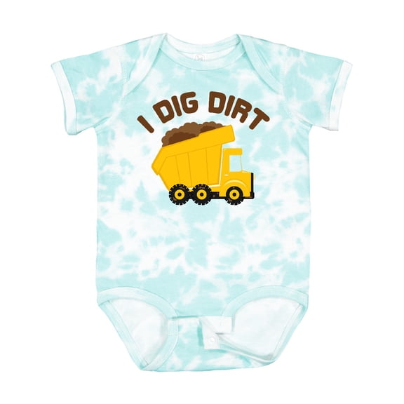 Inktastic I Dig Dirt Boys or Girls Baby Bodysuit