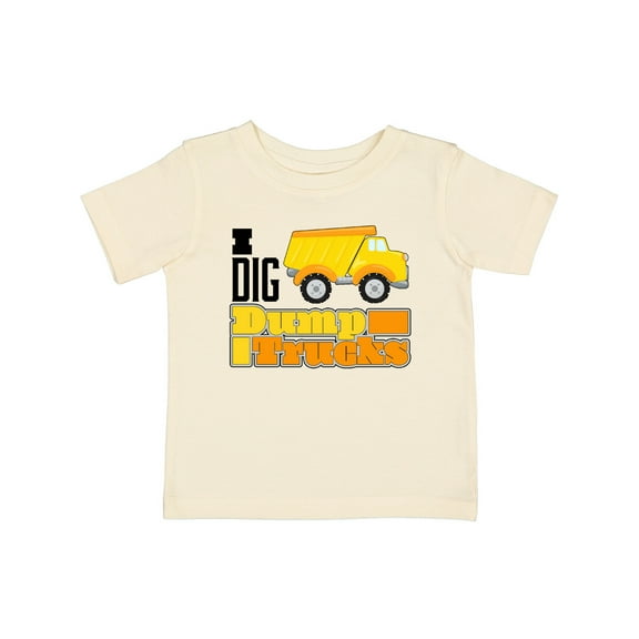 Inktastic I Dig Dump Trucks Boys or Girls Baby T-Shirt