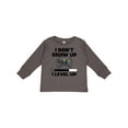 thumbnail image 1 of Inktastic I Dont Grow Up I Level Up with Game Controller Black Boys or Girls Long Sleeve Toddler T-Shirt, 1 of 5