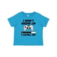 thumbnail image 1 of Inktastic I Dont Grow Up I Level Up with Game Controller White Boys or Girls Baby T-Shirt, 1 of 5