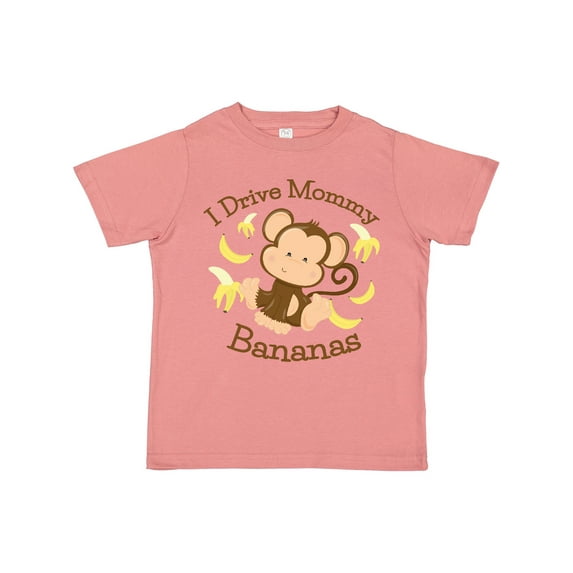 Inktastic I Drive Mommy Bananas Boys or Girls Toddler T-Shirt