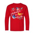 thumbnail image 1 of Inktastic I Get Distracted by Birds Long Sleeve Youth T-Shirt, 1 of 5