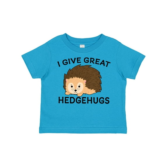 Inktastic I Give Great Hedgehugs with Cute Hedgehog Boys or Girls Toddler T-Shirt