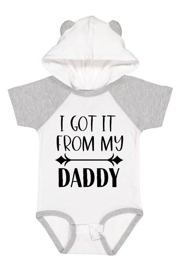 I Got It From My Daddy Boys or Girls Baby Bodysuit