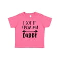 thumbnail image 1 of Inktastic I Got It From My Daddy Boys or Girls Baby T-Shirt, 1 of 5