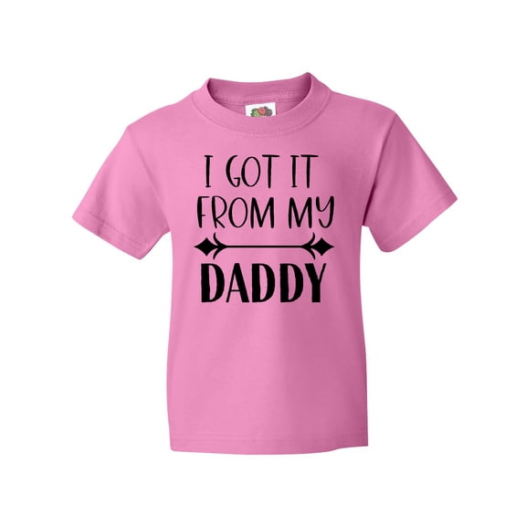 Inktastic I Got It From My Daddy Youth T-Shirt