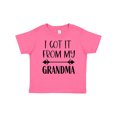 thumbnail image 1 of Inktastic I Got It From My Grandma Boys or Girls Baby T-Shirt, 1 of 5
