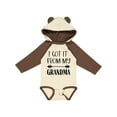 thumbnail image 1 of Inktastic I Got It From My Grandma Boys or Girls Long Sleeve Baby Bodysuit, 1 of 5