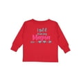 thumbnail image 1 of Inktastic I Got It From My Mama, Arrow, Hearts - Blue Pink Boys or Girls Long Sleeve Toddler T-Shirt, 1 of 5
