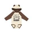 thumbnail image 1 of Inktastic I Got It from My Daddy Boys or Girls Long Sleeve Baby Bodysuit, 1 of 5