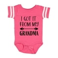 thumbnail image 1 of Inktastic I Got It from My Grandma Boys or Girls Baby Bodysuit, 1 of 5