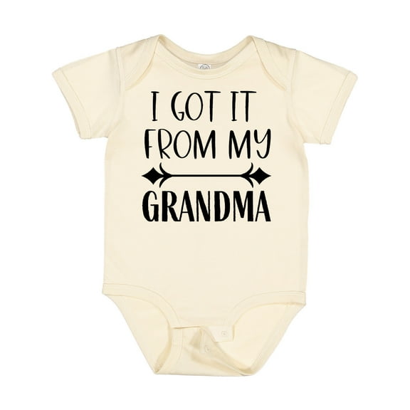 Inktastic I Got It from My Grandma Boys or Girls Baby Bodysuit