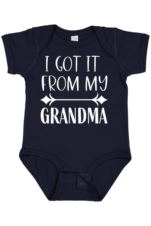 I Got It from My Grandma Boys or Girls Baby Bodysuit