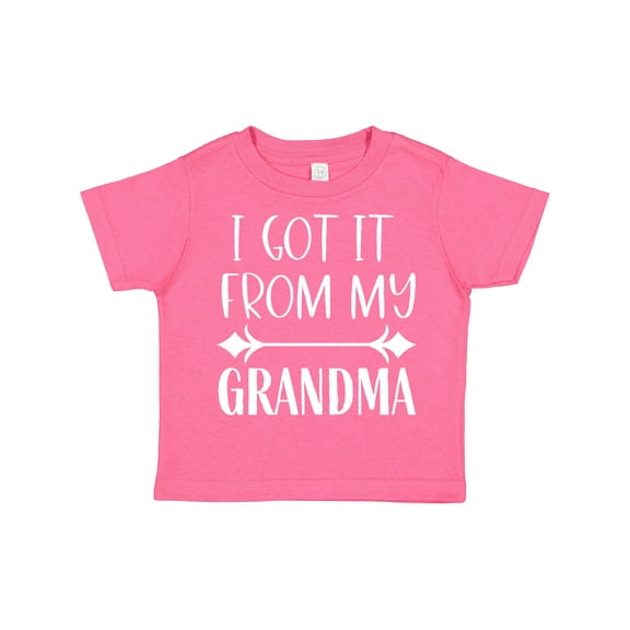 Inktastic I Got It from My Grandma Boys or Girls Toddler T-Shirt