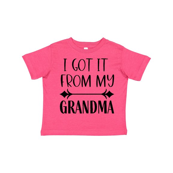 Inktastic I Got It from My Grandma Boys or Girls Toddler T-Shirt