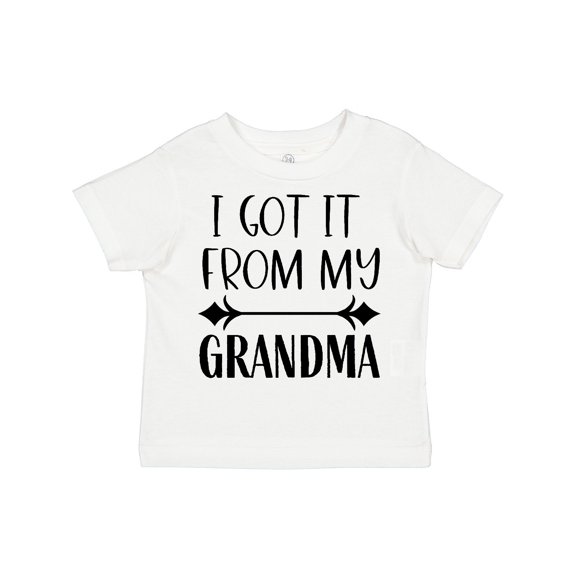 Inktastic I Got It from My Grandma Boys or Girls Toddler T-Shirt