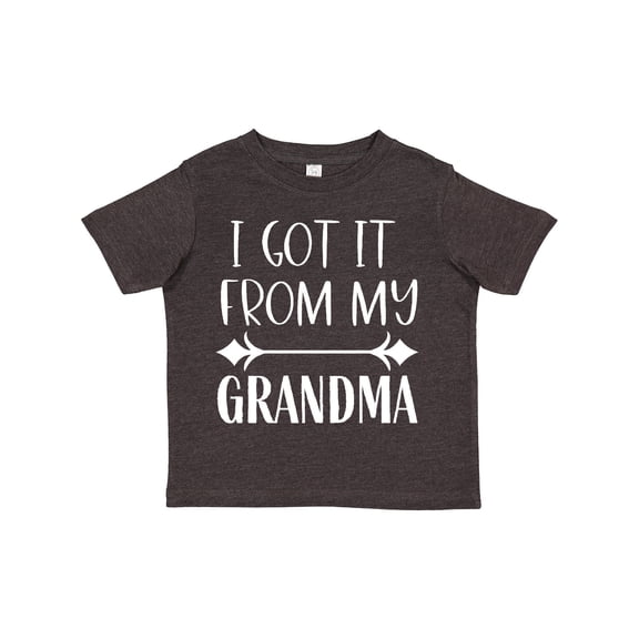 Inktastic I Got It from My Grandma Boys or Girls Toddler T-Shirt