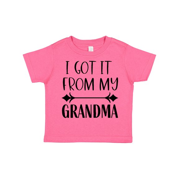 Inktastic I Got It from My Grandma Boys or Girls Toddler T-Shirt