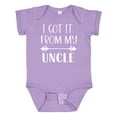 thumbnail image 1 of Inktastic I Got It from My Uncle Boys or Girls Baby Bodysuit, 1 of 5