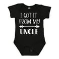 thumbnail image 1 of Inktastic I Got It from My Uncle Boys or Girls Baby Bodysuit, 1 of 5