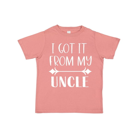 Inktastic I Got It from My Uncle Boys or Girls Toddler T-Shirt