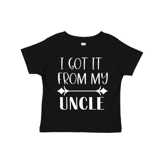Inktastic I Got It from My Uncle Boys or Girls Toddler T-Shirt