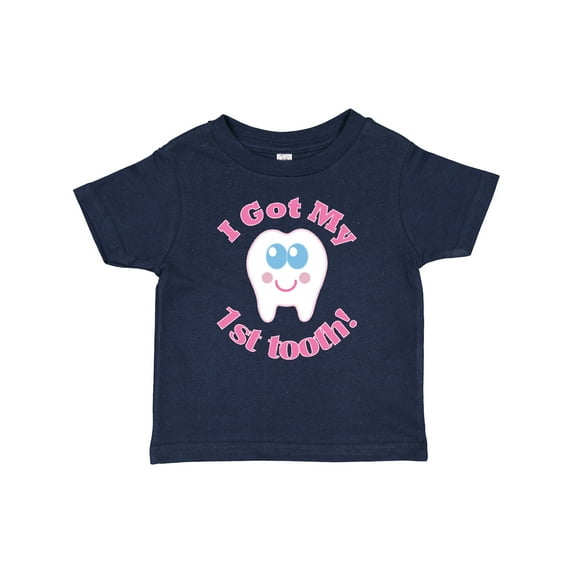 Inktastic I Got My 1st Tooth Girls Baby T-Shirt