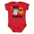 thumbnail image 1 of Inktastic I Got My 1st Tooth with Cute Tooth Baby Boys or Girls Baby Bodysuit, 1 of 5