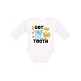 thumbnail image 1 of Inktastic I Got My 1st Tooth with Cute Tooth Baby Boys or Girls Long Sleeve Baby Bodysuit, 1 of 5
