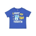 thumbnail image 1 of Inktastic I Got My 1st Tooth with Cute Tooth Baby Boys or Girls Toddler T-Shirt, 1 of 5