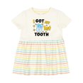 thumbnail image 1 of Inktastic I Got My 1st Tooth with Cute Tooth Baby Girls Baby Dress, 1 of 5