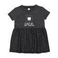 thumbnail image 1 of Inktastic I Got My First Tooth Announcement Girls Baby Dress, 1 of 5