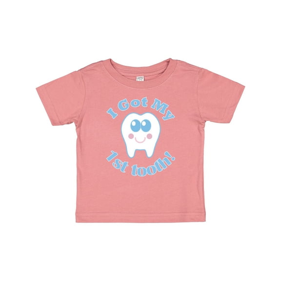 Inktastic I Got My First Tooth Baby Boy Boys or Girls Baby T-Shirt