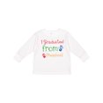 thumbnail image 1 of Inktastic I Graduated from Preschool Boys or Girls Long Sleeve Toddler T-Shirt, 1 of 5