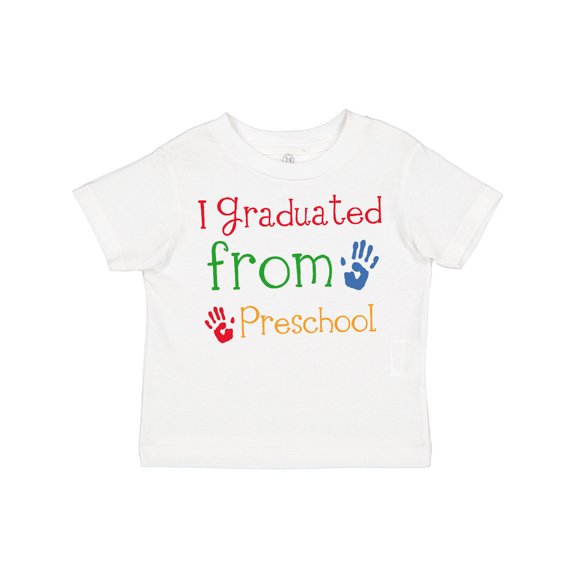 Inktastic I Graduated from Preschool Boys or Girls Toddler T-Shirt