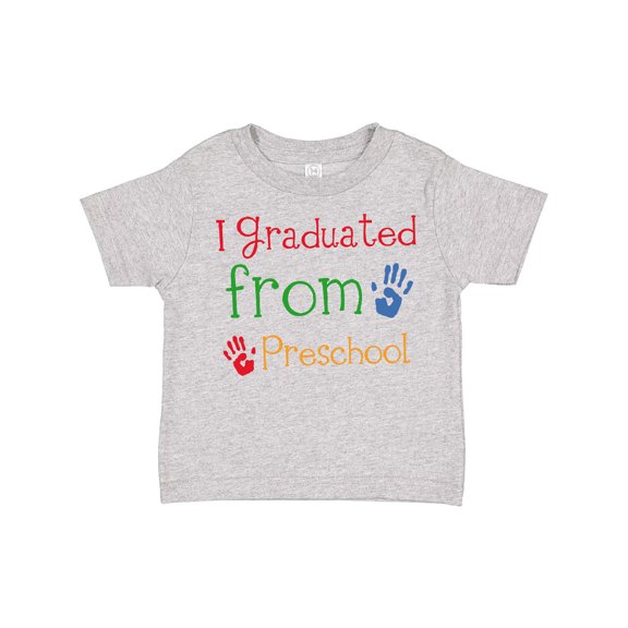 Inktastic I Graduated from Preschool Boys or Girls Toddler T-Shirt
