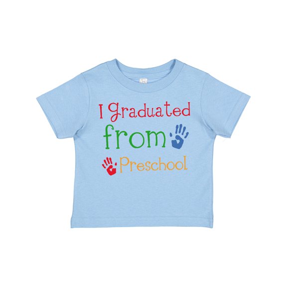 Inktastic I Graduated from Preschool Boys or Girls Toddler T-Shirt