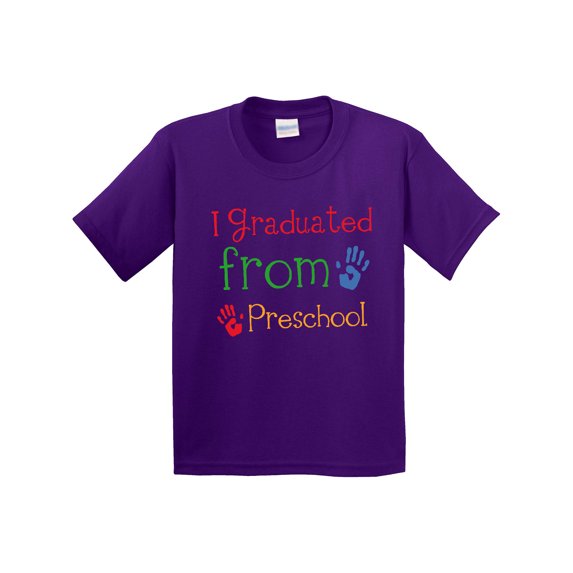 Inktastic I Graduated from Preschool Youth T-Shirt