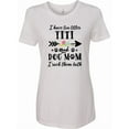 thumbnail image 1 of Inktastic I Have 2 Titles Titi and Dog Mom I Rock Them Both Women's T-Shirt, 1 of 5