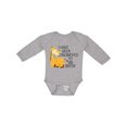 thumbnail image 1 of Inktastic I Have Been Promoted to Big Sister Girls Long Sleeve Baby Bodysuit, 1 of 5