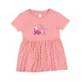 thumbnail image 1 of Inktastic I Have Been Promoted to Big Sister Pink Girls Baby Dress, 1 of 5