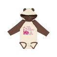thumbnail image 1 of Inktastic I Have Been Promoted to Big Sister Pink Girls Long Sleeve Baby Bodysuit, 1 of 5