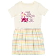 thumbnail image 1 of Inktastic I Have Been Promoted to Big Sister Pink Girls Toddler Dress, 1 of 5