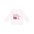 thumbnail image 1 of Inktastic I Have Been Promoted to Big Sister Pink Toddler Sweatshirt, 1 of 4