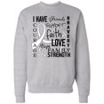thumbnail image 1 of Inktastic I Have... Inspirational Words for Those Battling Lung Cancer Adult Sweatshirt, 1 of 4
